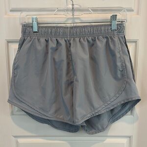 Nike Gray Athletic Shorts Lightweight Running Fit